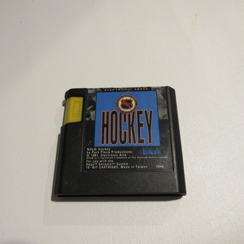 NHL Hockey‎ (Sega Genesis, 1991) 4